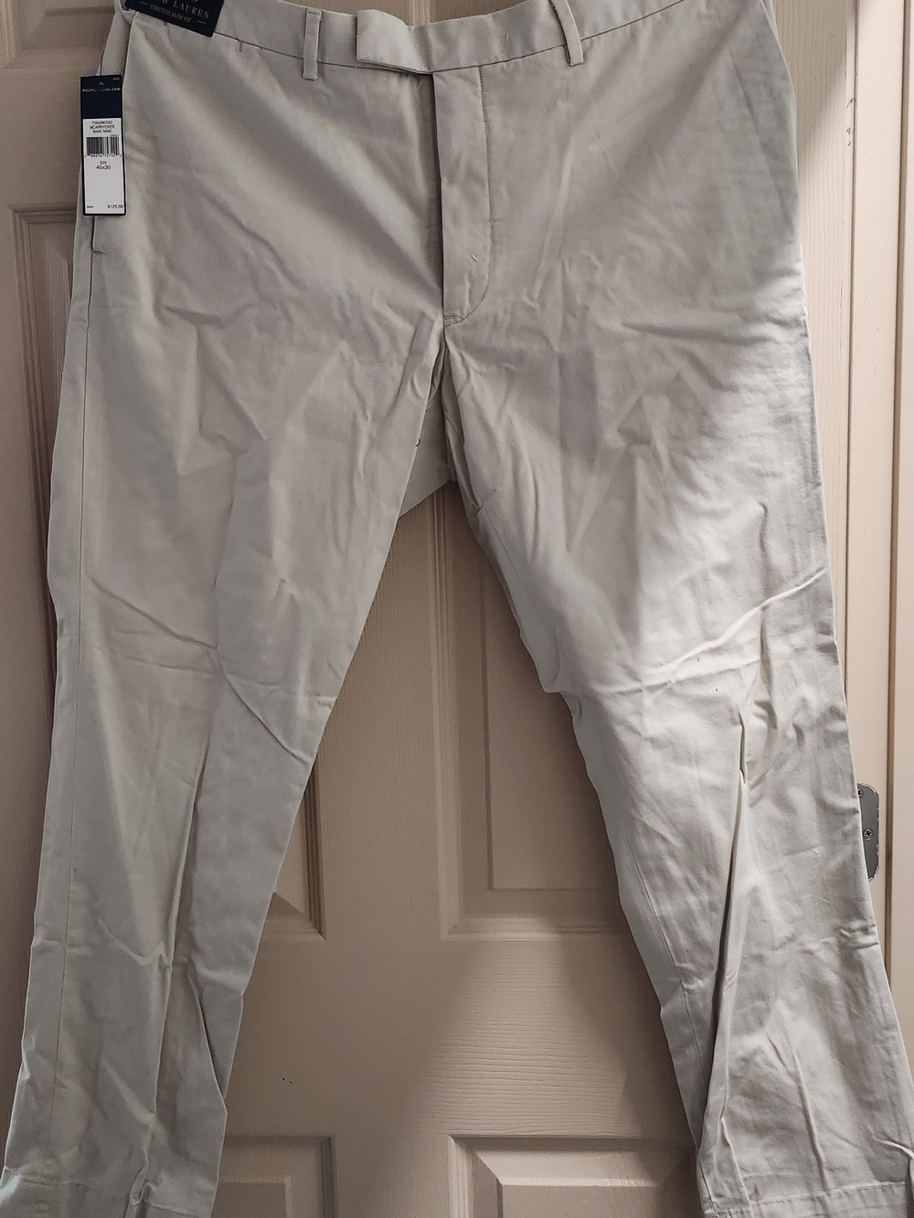 Polo by Ralph Lauren Mens Light Khaki Chinos
